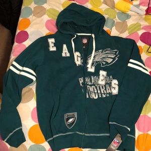 Women’s Philadelphia Eagles zip-up hoodie